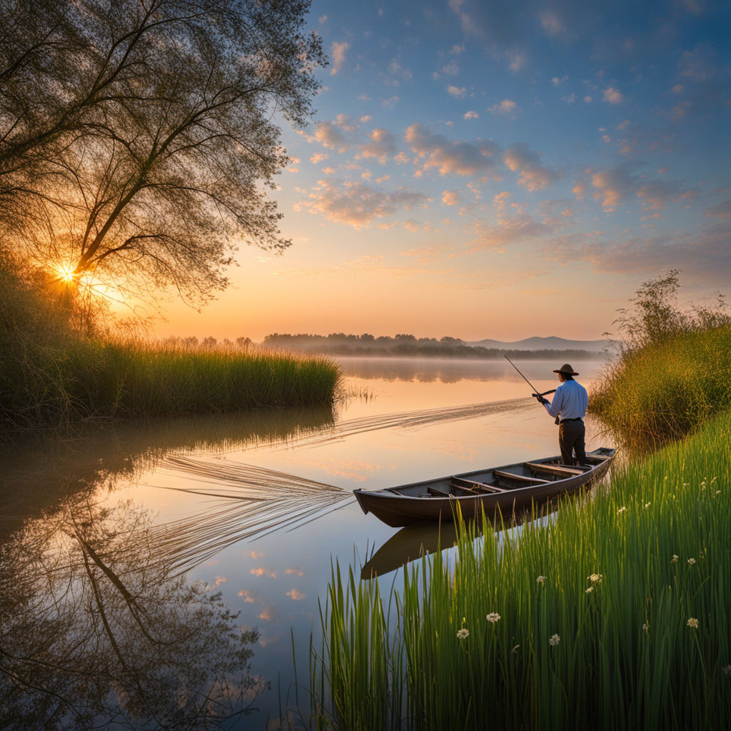 boating-in-a-riverbank